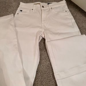 AG White Flare Jeans
